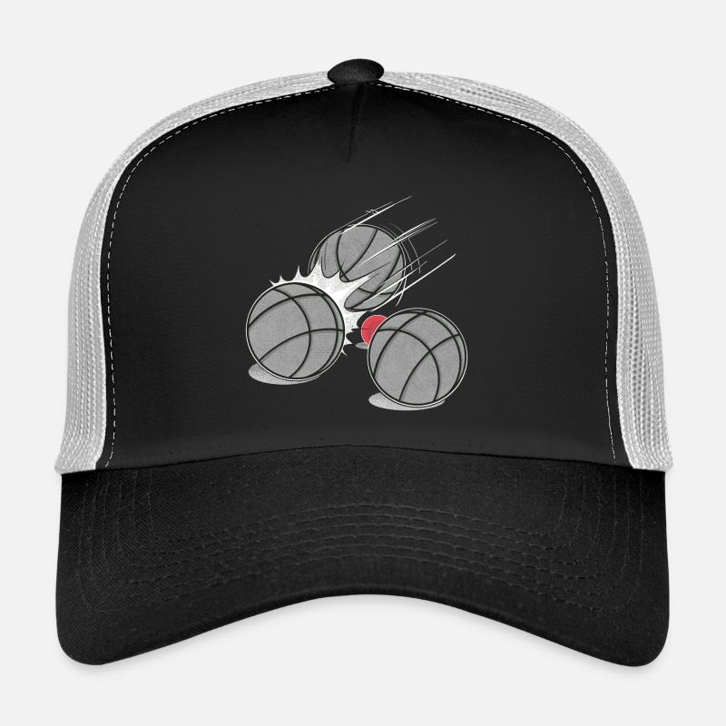 Boules de boules avec des cochons Schiesserkugeln Boule Casquette trucker 