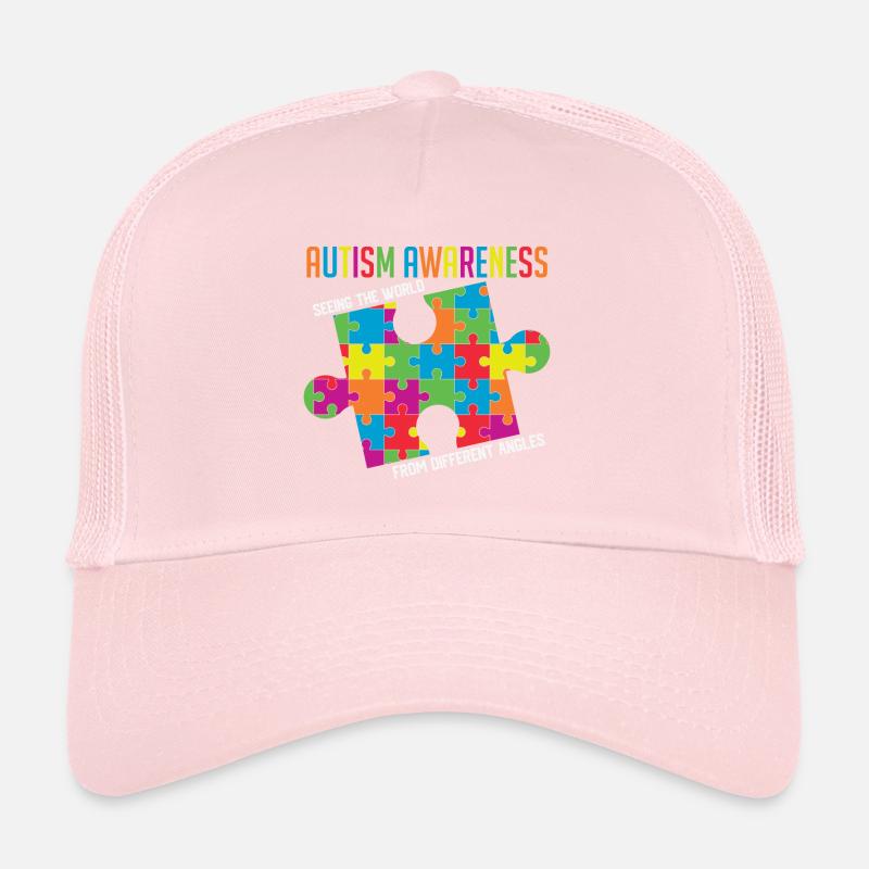 Voir le monde sous différents angles Casquette trucker 