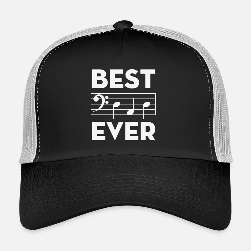 Best Dad Ever Music Note Chords Trucker Cap