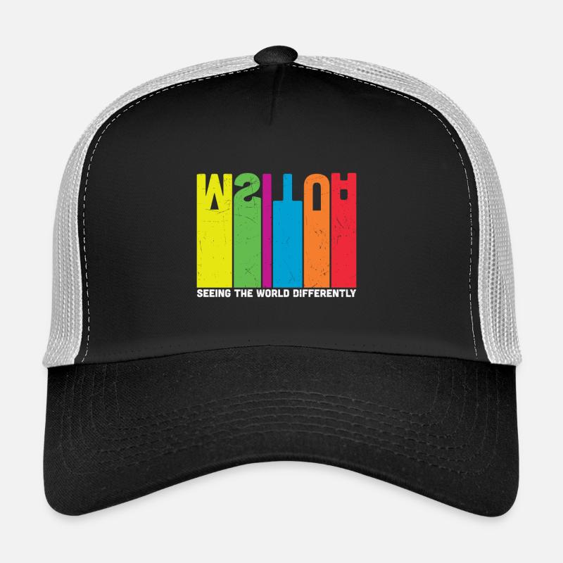 L’autisme voit le monde différemment Casquette trucker 