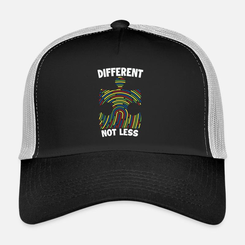 Diffirent pas moins d’autisme conscient de l’adn Casquette trucker 