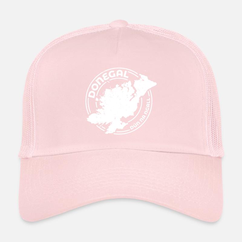Comté de Donegal Irlande | Timbre de contour de carte Casquette trucker 