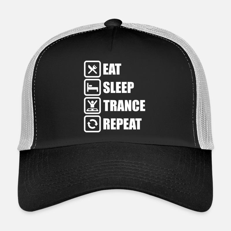 Eat Sleep Trance Repeat! Trucker Cap