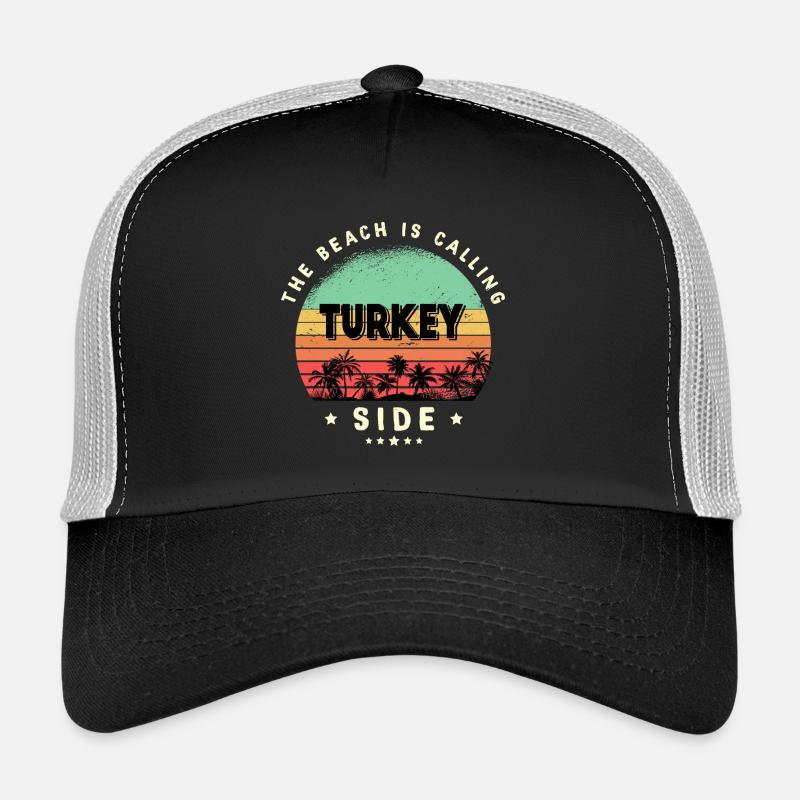 Side Türkei Beach Design Trucker Cap