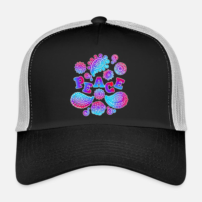 Peace Spruch Friedensbewegung Frieden Liebe Trucker Cap