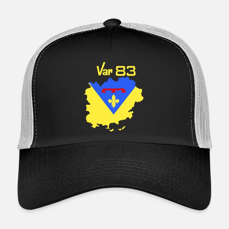 Var - Trucker Cap - Schwarz/Steingrau