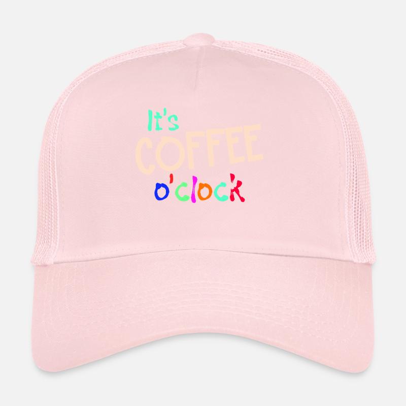 Get cheerful Coffee Statement Coffee Lovers Trucker Cap