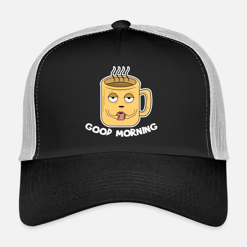 Tasse de café Petit déjeuner Café amateur de café Café Casquette trucker 