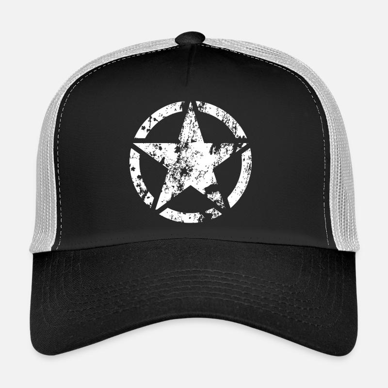 Étoile circulaire altérée Casquette trucker 