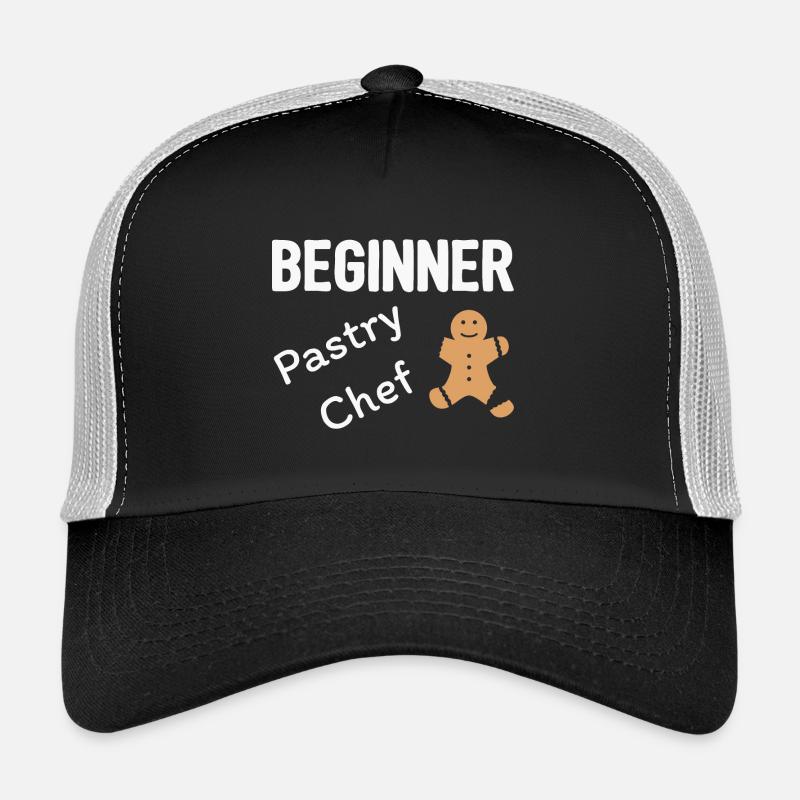 Beginner Pastry Chef - Casquette trucker  - noir/gris pierre