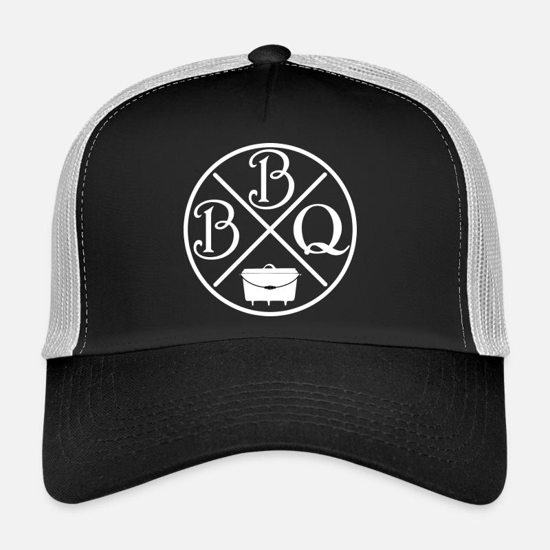 BBQ - Dutch Oven - Trucker Cap - Schwarz/Steingrau