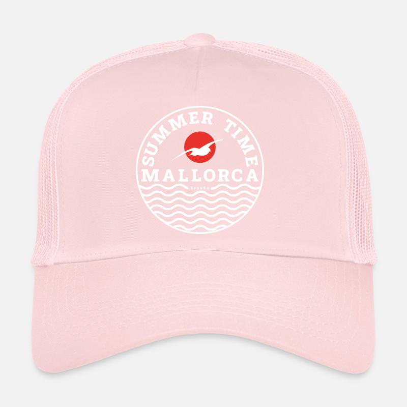 Mallorca Summertime Logo Trucker Cap