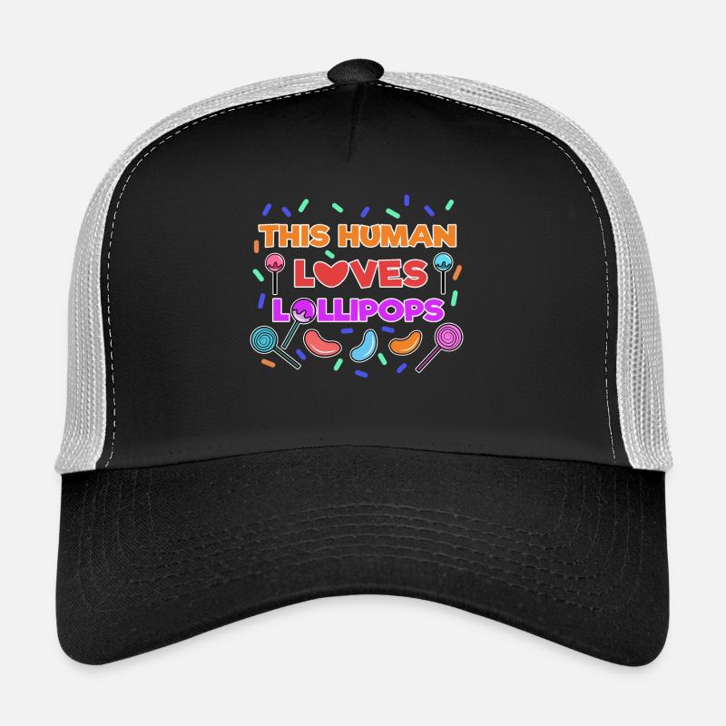 Lecker Bonbon Statement Süßigkeiten Naschkatzen Trucker Cap