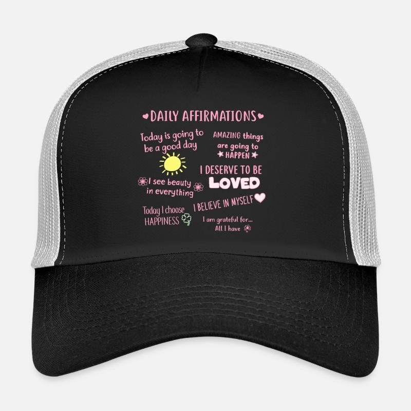 Affirmations quotidiennes Casquette trucker 