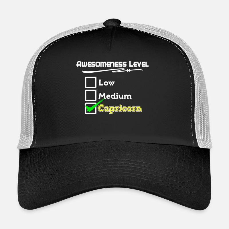 Déclaration ésotérique Horoscope Capricorne Marées Casquette trucker 