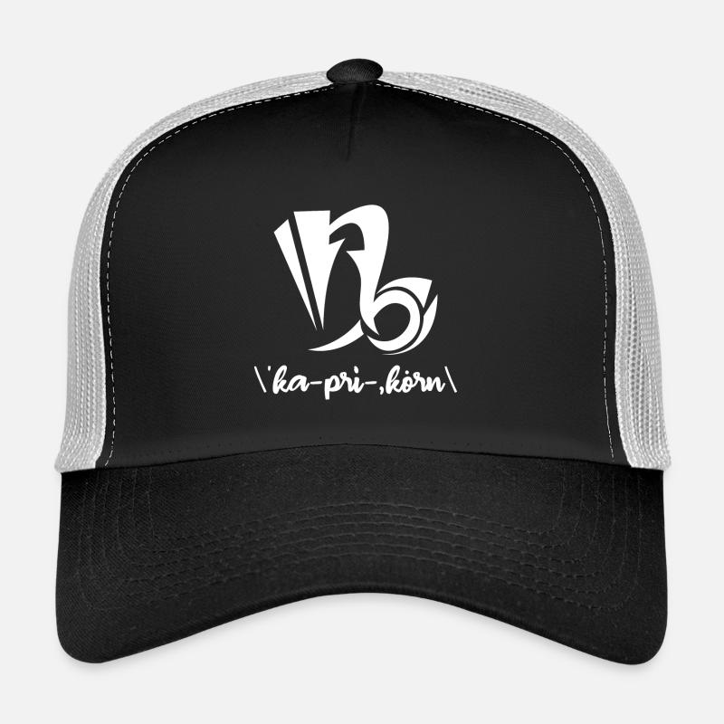 Steinbock Astrologie Sterndeutung Esoterik Galaxie Trucker Cap