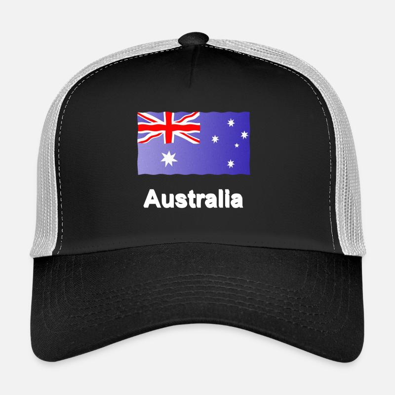 geschenke Australier, Flagge Australien, Australi Trucker Cap