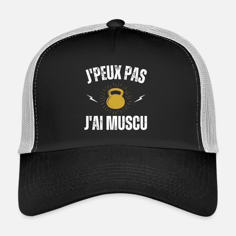 Je peux pas jai mucu Casquette trucker 