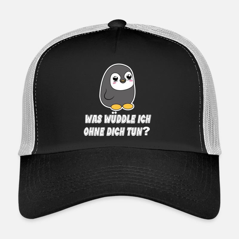 Pinguin Statement Seevogel Tier Arktis Vogel Trucker Cap