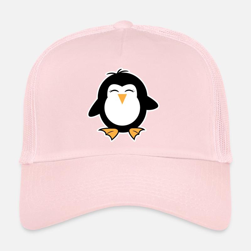 Zoo Animal Pingouin Oiseau Doux Oiseau de Mer Casquette trucker 