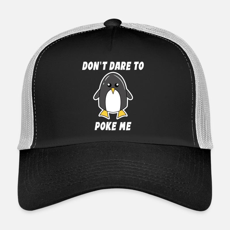 Animal Cool Penguin Déclaration Oiseau de mer Pôle Sud Oiseau Casquette trucker 