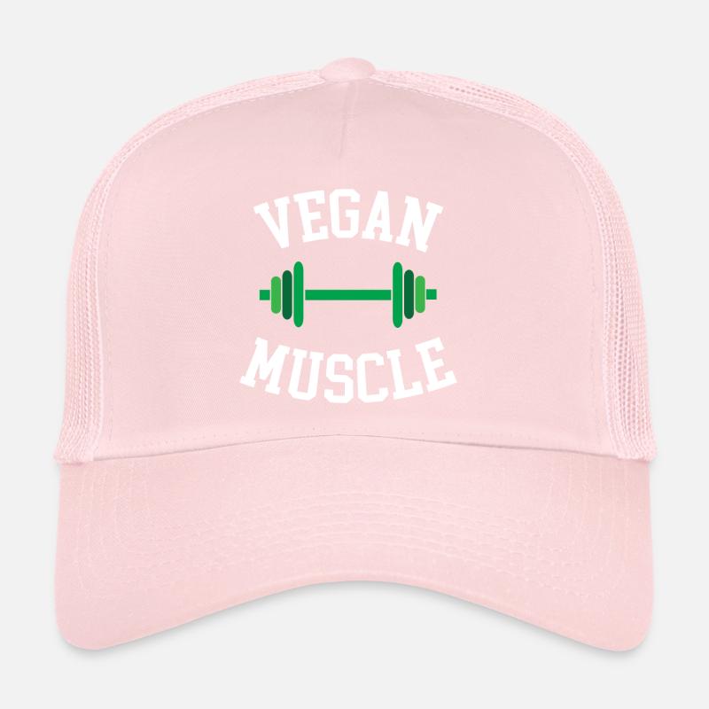 Muscle végétalien Casquette trucker 