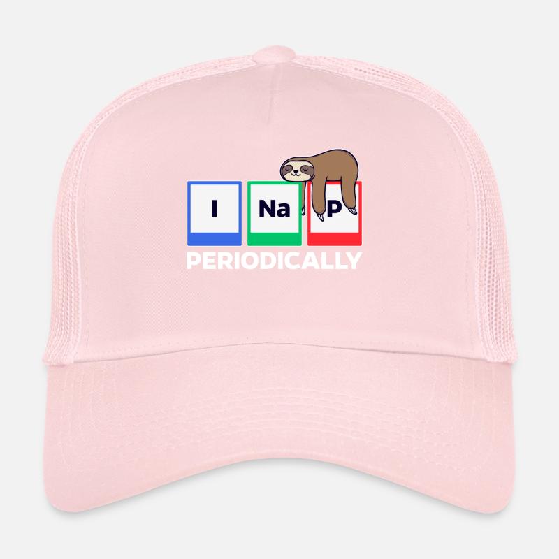 Sleeping Animal Humorous Statement Sloth Jungle Trucker Cap