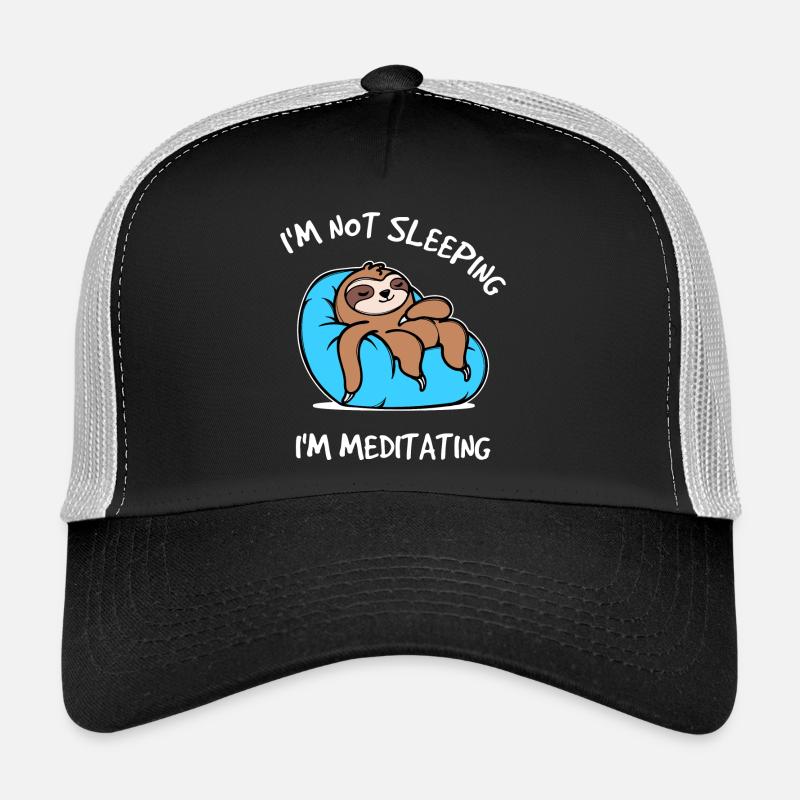 Schlafen Statement Tier Faul Urwaldbewohner Relax Trucker Cap
