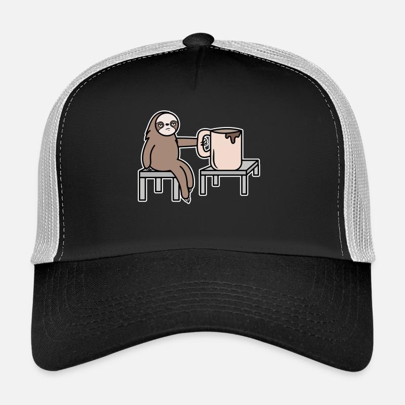 mammal late riser sloth mammal lazy Trucker Cap