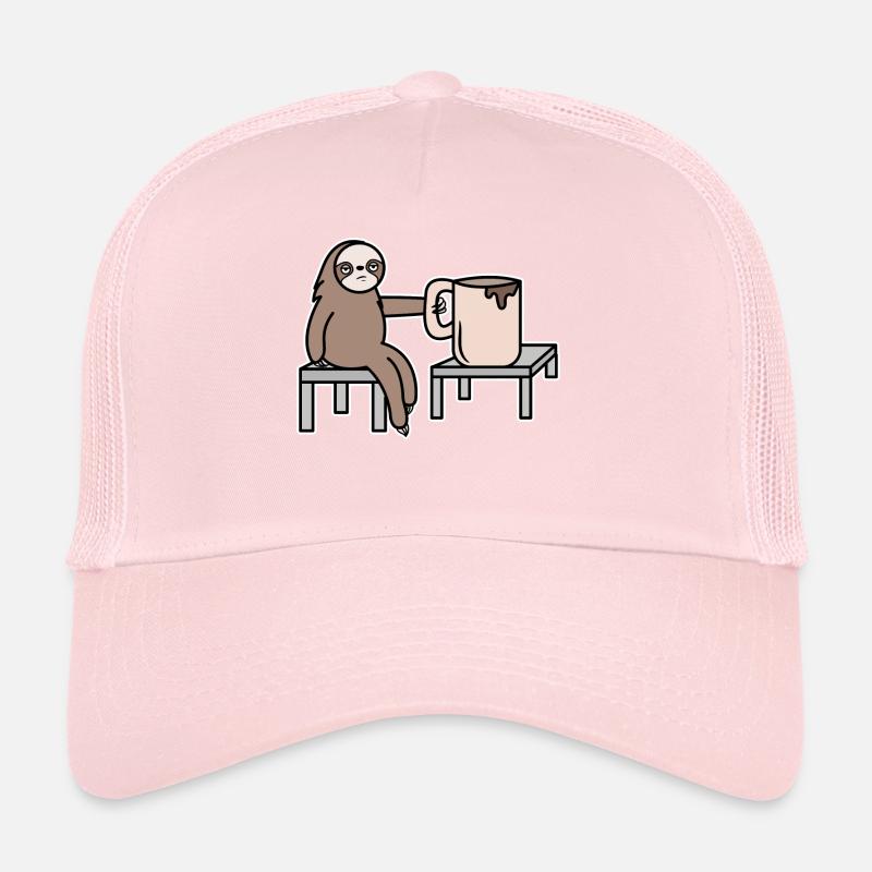 mammal late riser sloth mammal lazy Trucker Cap