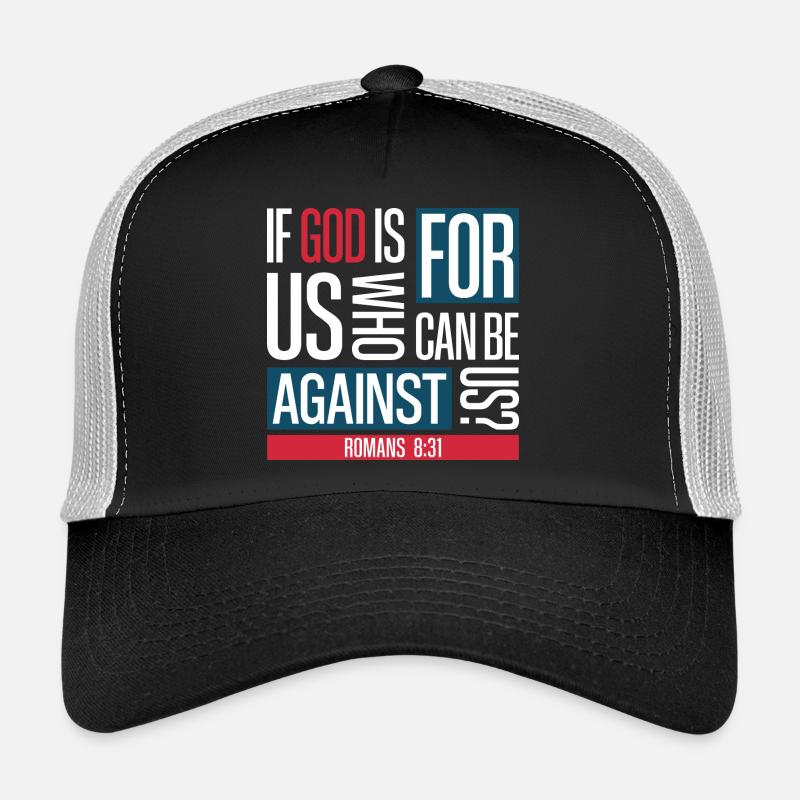 God for us (dark) Trucker Cap