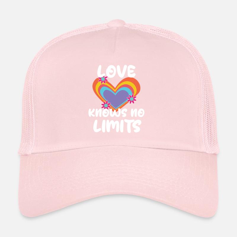 Equality Love Heart Lgbt Relationship Trucker Cap