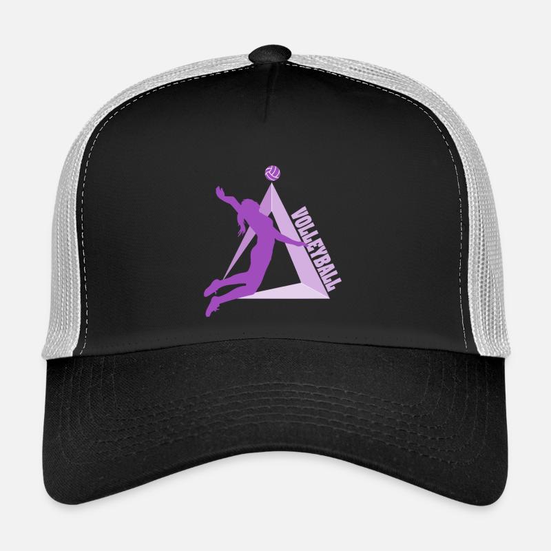 Volleyball - Trucker Cap - black/stone grey