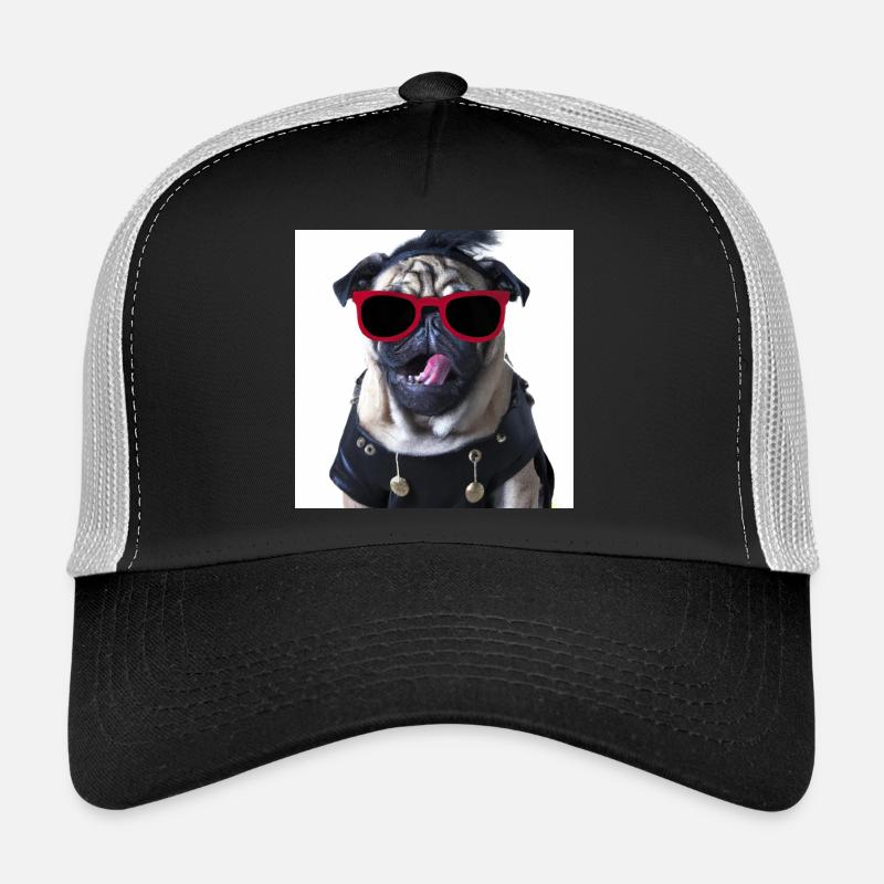 punk mops Trucker Cap