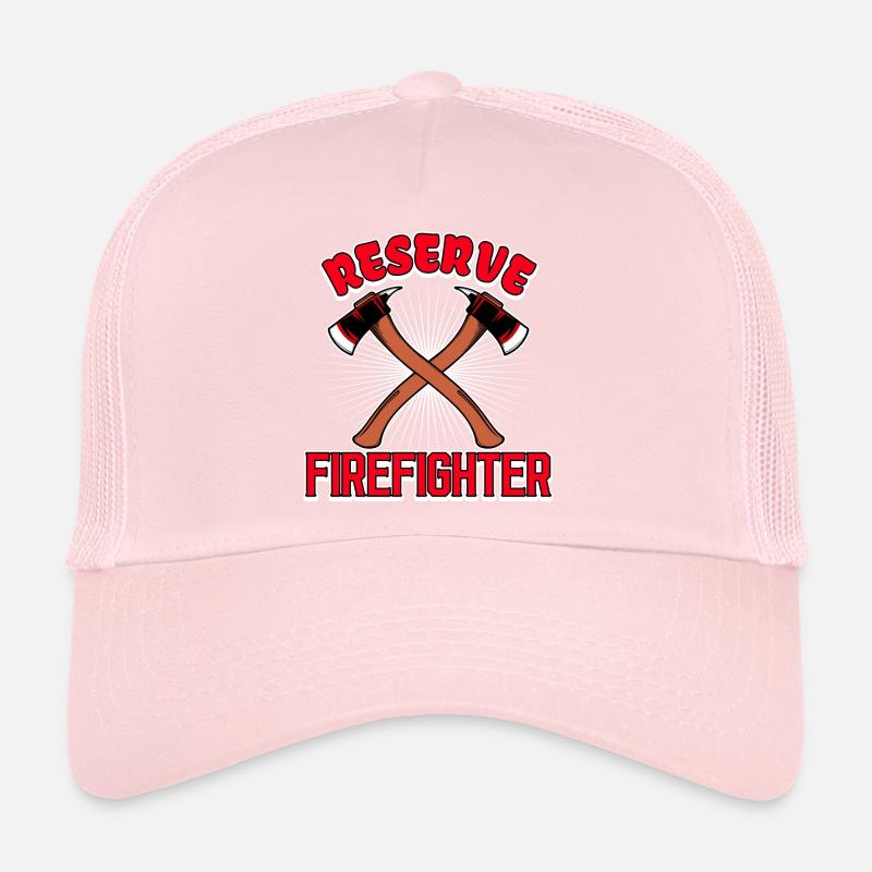 Déclaration des pompiers Protection incendie Professionnel Maladie du feu Casquette trucker 