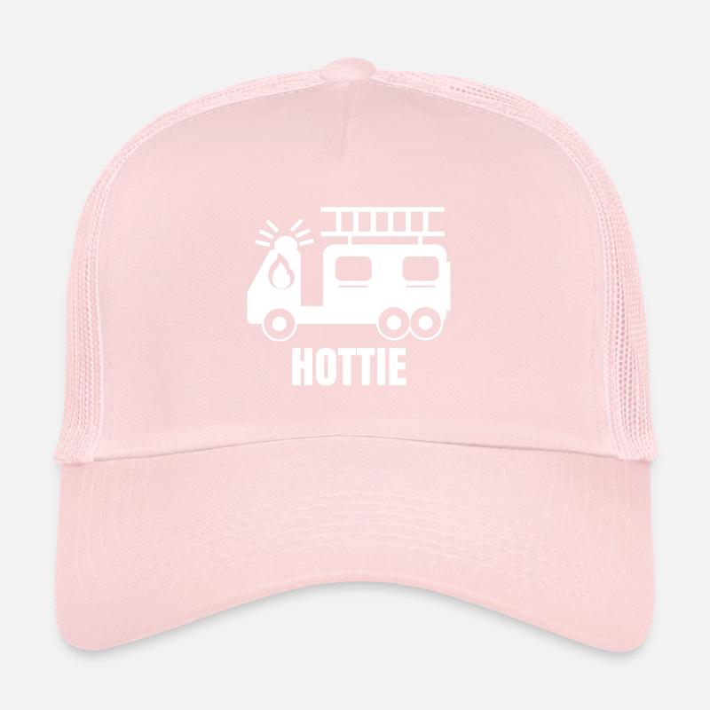 Feuerwehrauto Brandschutz Feuerwehr Retter Spruch Trucker Cap