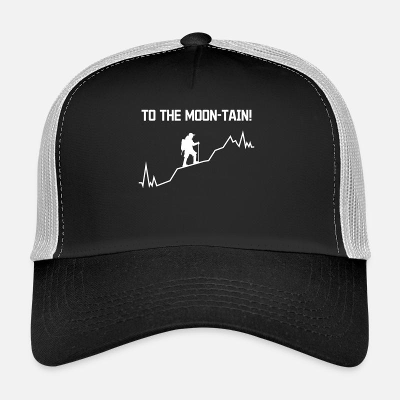 Hiking Statement Hikers Mountaineering Climbing Trucker Cap