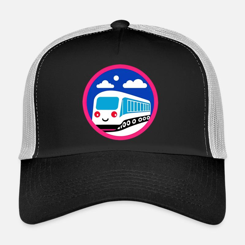 Locomotive, train, chemin de fer Casquette trucker 