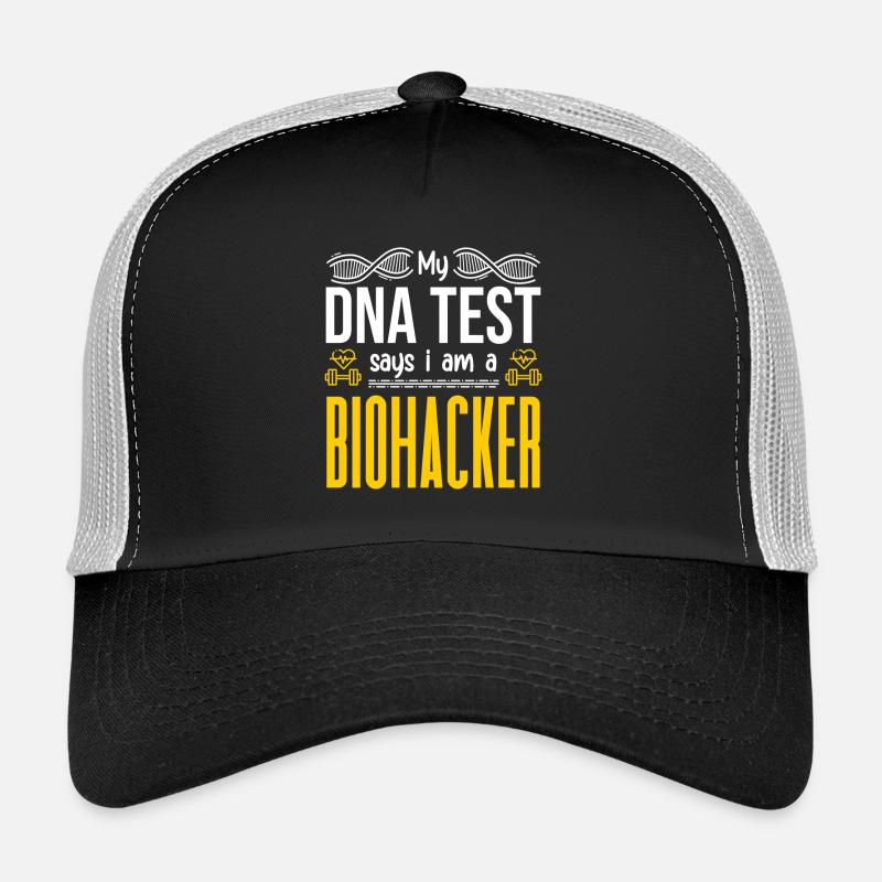 Mon test ADN indique que je suis un biohacker Casquette trucker 