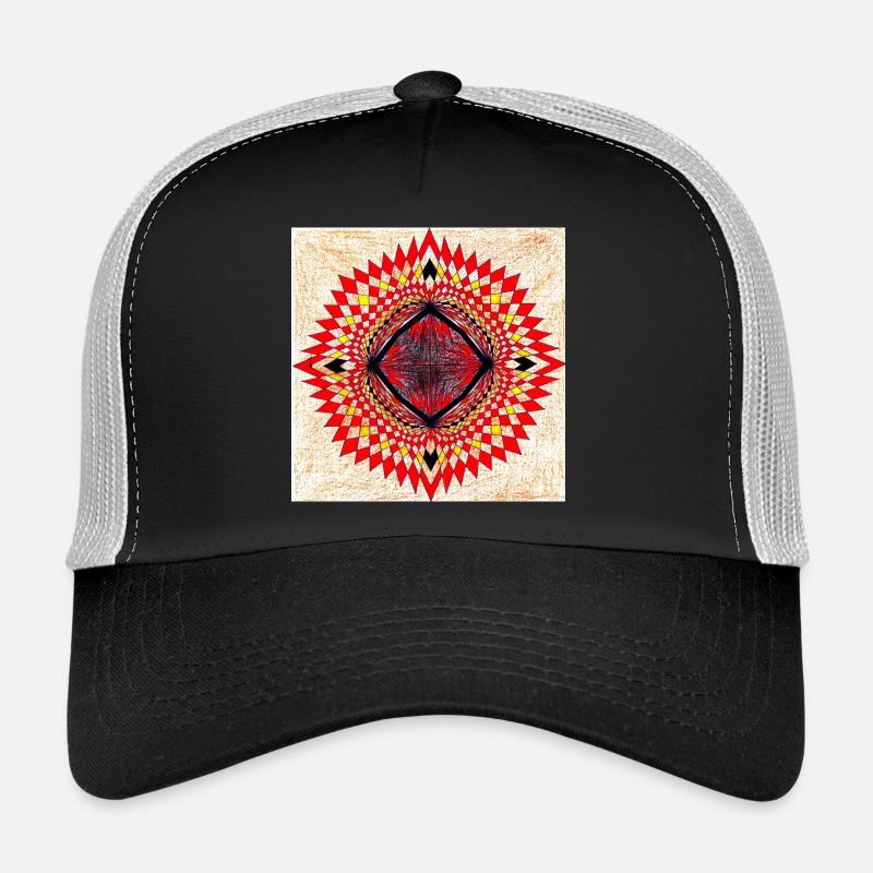 LMNART - Trucker Cap - black/stone grey