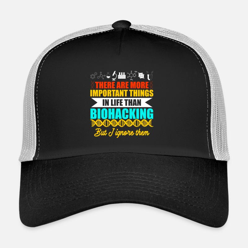 Biohacker Design Trucker Cap