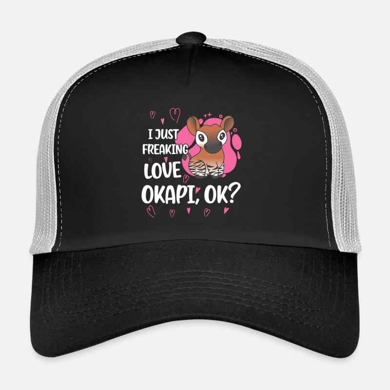 J'adore l'okapi Casquette trucker 