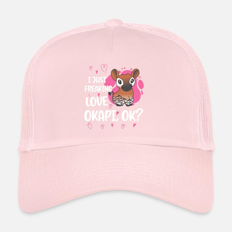 J'adore l'okapi Casquette trucker 