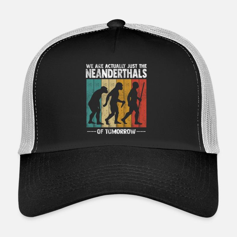 Wir sind eigentlich nur die Neandertaler Trucker Cap