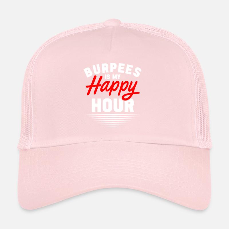 Les burpees sont mon happy hour Casquette trucker 