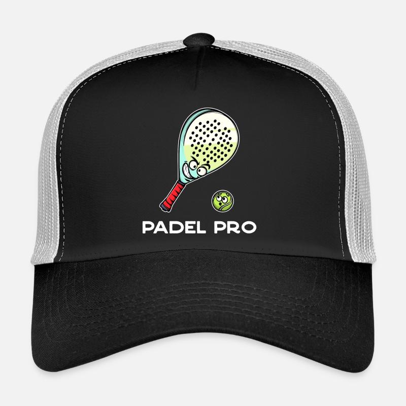 Padelspiel Schmetterball Padel Statement Schläger Trucker Cap
