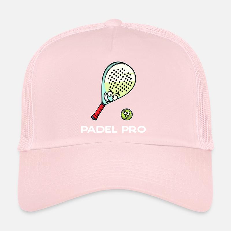 Padelspiel Schmetterball Padel Statement Schläger Trucker Cap