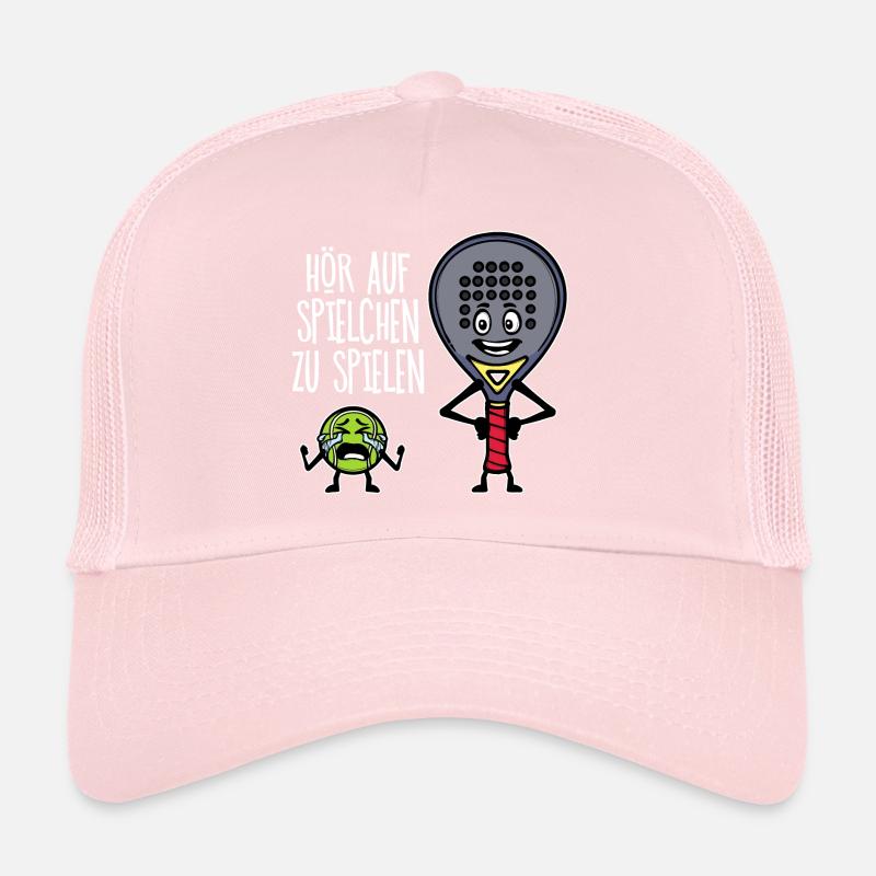 Trainer Padelteam Schläger Padel Statement Bälle Trucker Cap