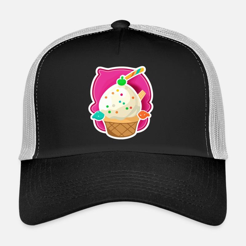 Glaces, glaces Casquette trucker 