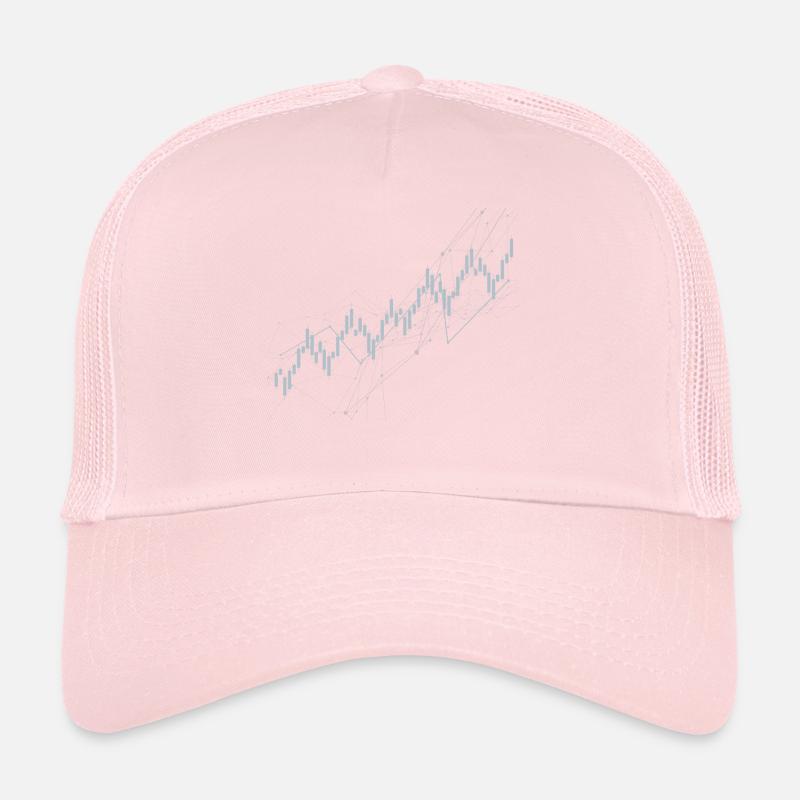 Candlestick-Diagramm Trucker Cap